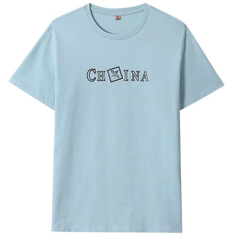 

Футболка мужская с коротким рукавом, повседневная, Размер 5XL, лето 10804