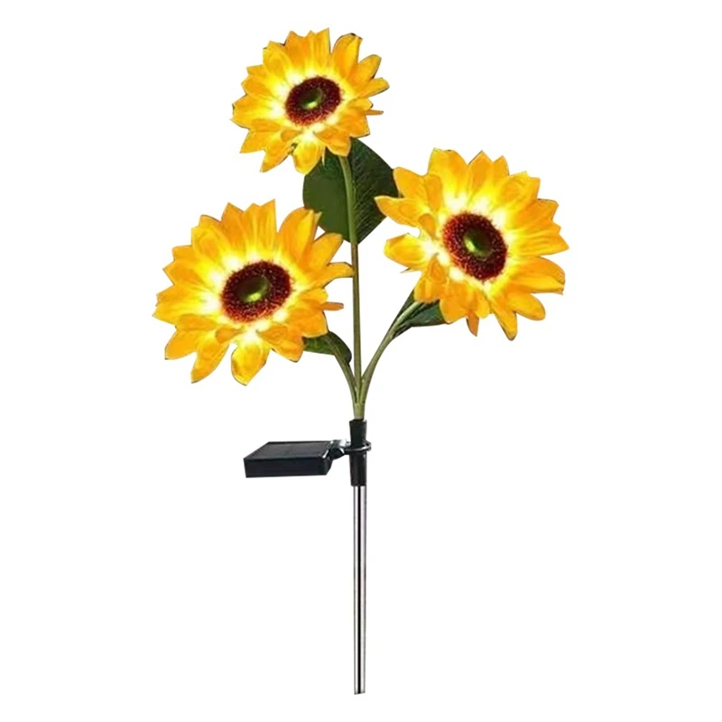 

Solar Angel Lights With Sunflower Waterproof Outdoor Solar Lights For Christmas Yard Lights With Sunflower Durable Easy To Use