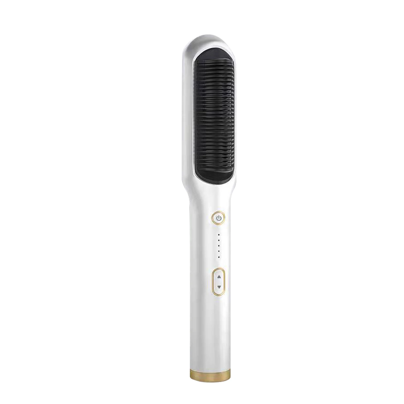 

Digital Display Hair Straightener Dual Use Brush Comb Adjustable Temperature Dry Wet Home Adults Ceramic Heating Curling Wand