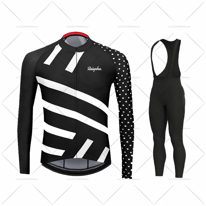 

2022 Raphaful комплект велосипедной одежды с длинным рукавом, Весенняя быстросохнущая одежда для велоспорта MTB, Униформа, roupa ciclismo, комплект велос...