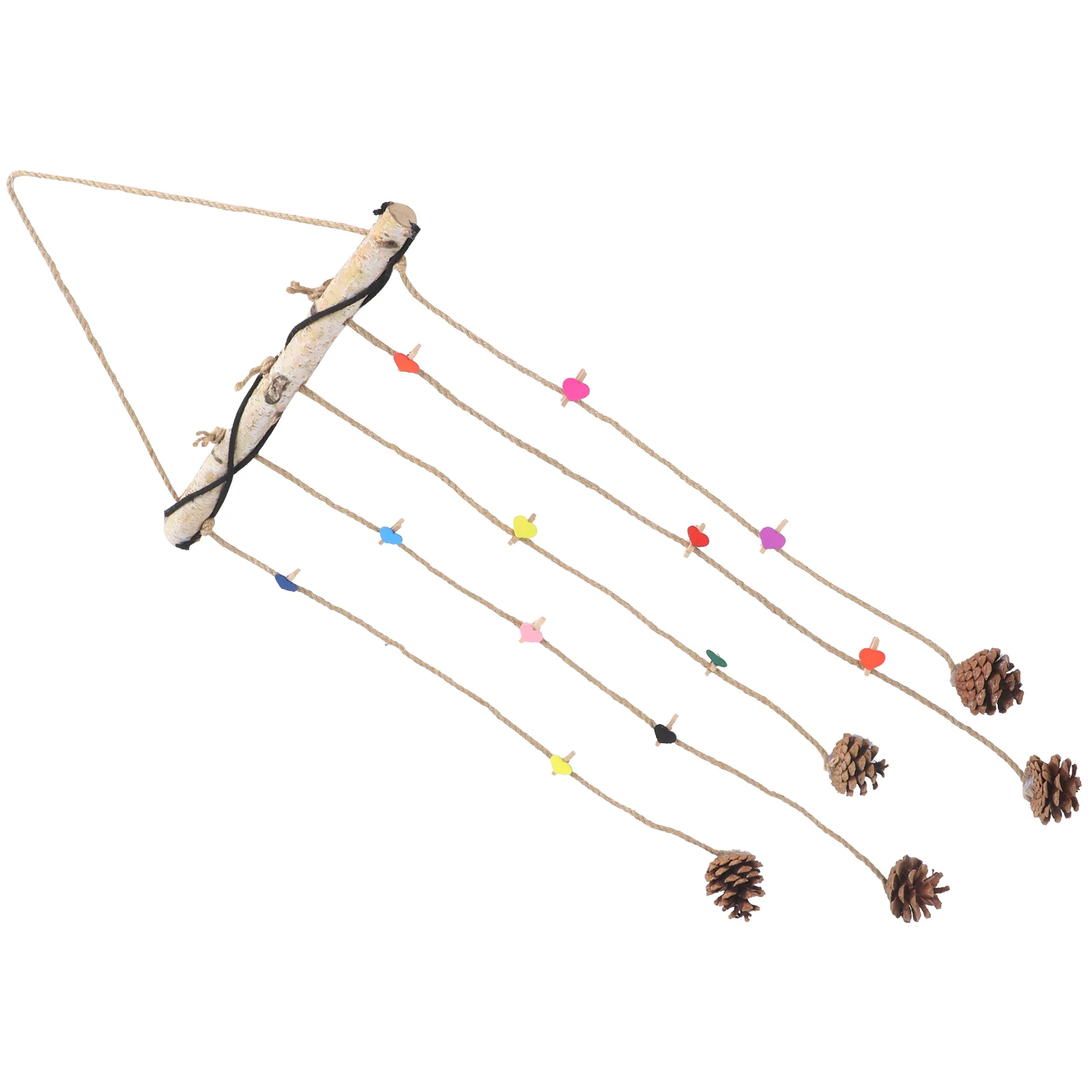 

1 Set Office Suspending Household Bedroom Picture Display With Wood Clips Wall Decor for Decor Wall Home