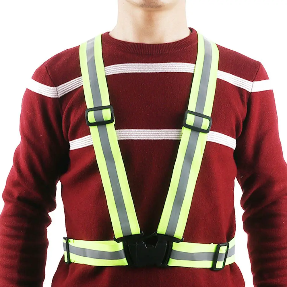 

4cm Width Useful Security Night Lightweight Kids Vest High Visibility Reflective Safety Stripes
