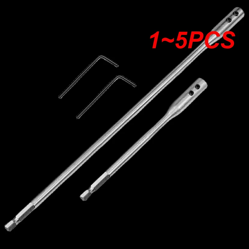 

1~5PCS Set Drill Extension Connect Rod 150/300mm Fit For Flat Drill Bit Deep Hole Shaft Hex Extention Holder Connect Rod Tool