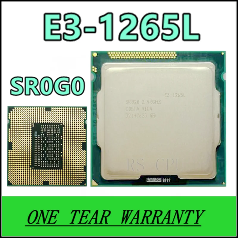 

E3-1265L E3 1265L E3 1265 L SR0G0 2.4 GHz Quad-Core Eight-Thread 45W CPU Processor LGA 1155