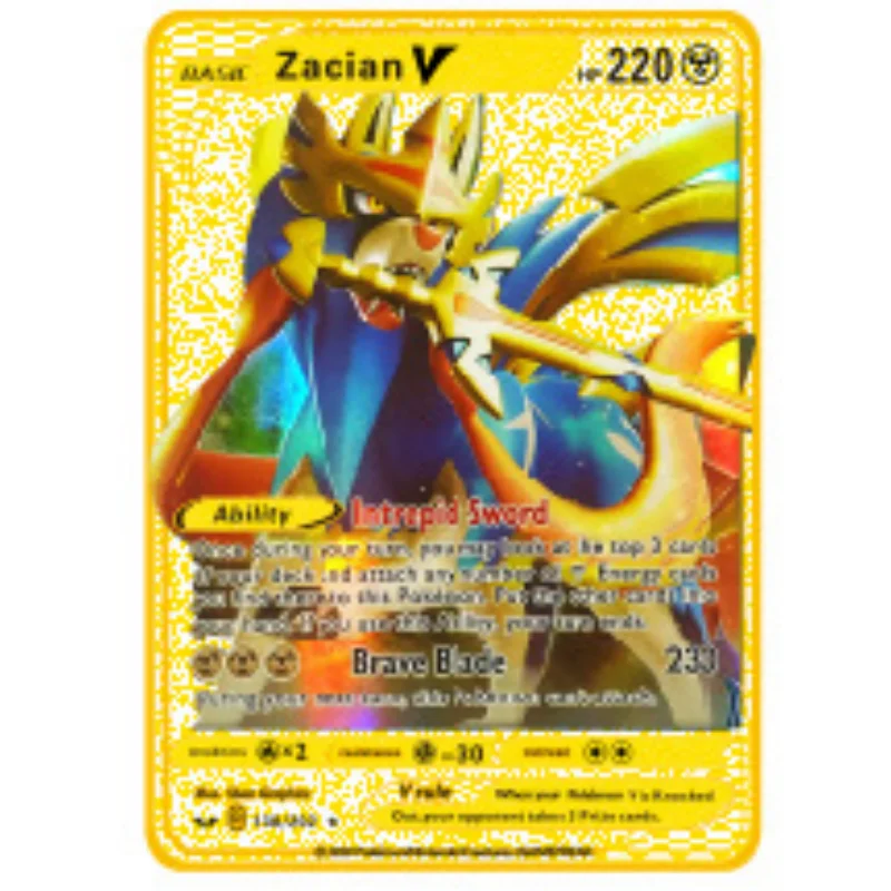 

Покемон Спитфайр питфайр Пикачу аниме Игра коллекционная металлическая карточка детская игрушка подарок на день рождения