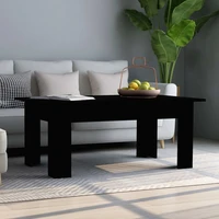 black coffe table coffee tables for living room tables casual home decor black 39 4x23 6x16 5 chipboard