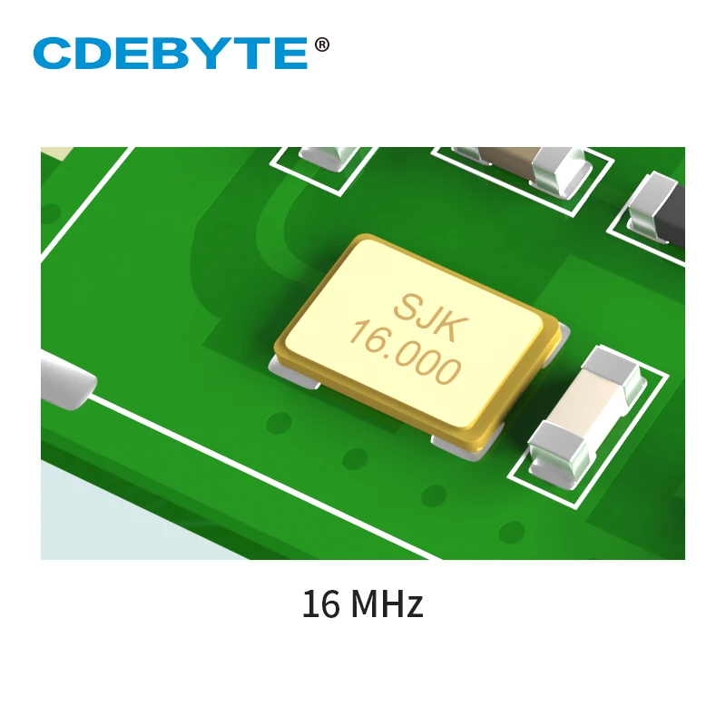 NRF24L01P радиочастотный модуль 2 4 ГГц 27dBm дальний GFSK SPI CDEBYTE E01-2G4M27SX антенна IPEX SMD