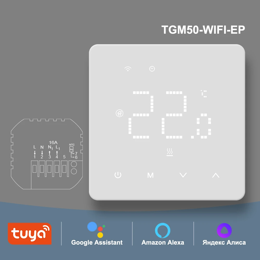 

Beok Tuya WiFi Термостат для умного дома