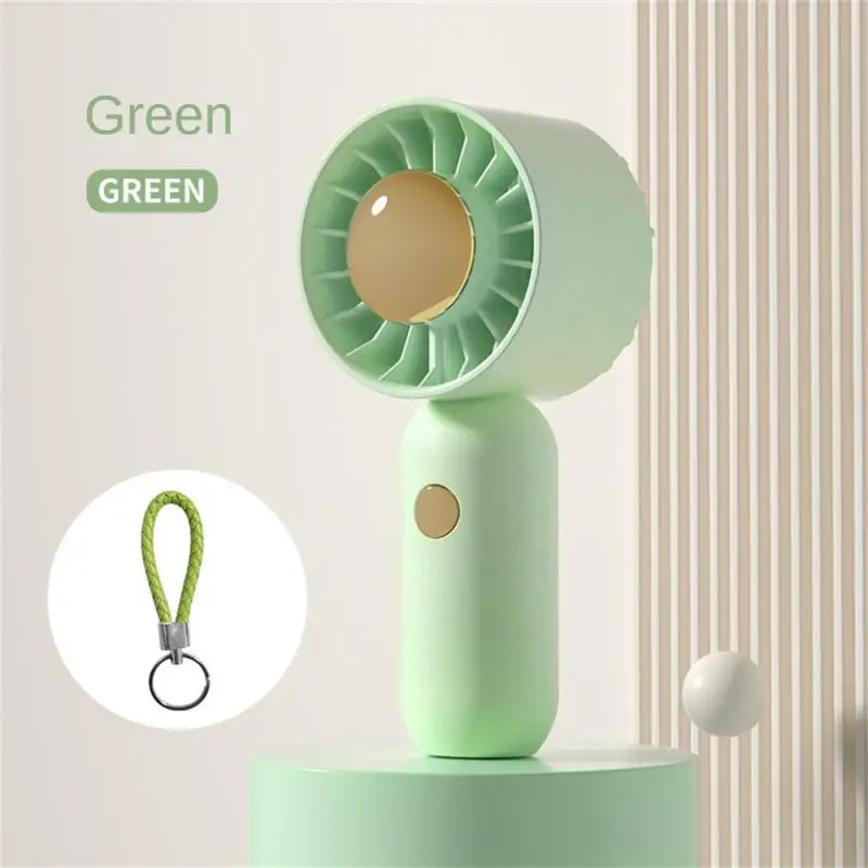 

Pink Air Cooler 3 Wind Speed 360 Global Wind Usb Small Cooling Fan Double Reunion Cold Wind Portable Office Fans Summer Supplies