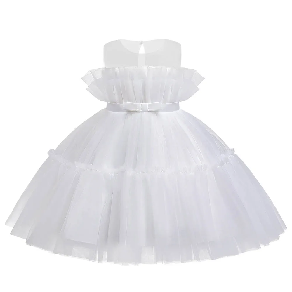 

Menoea Baby Girl Dresses 2022 Summer New Girl's Dress Korean Mesh Princess Dress Cute Bow Tutu Dress Birthday Performance Dress