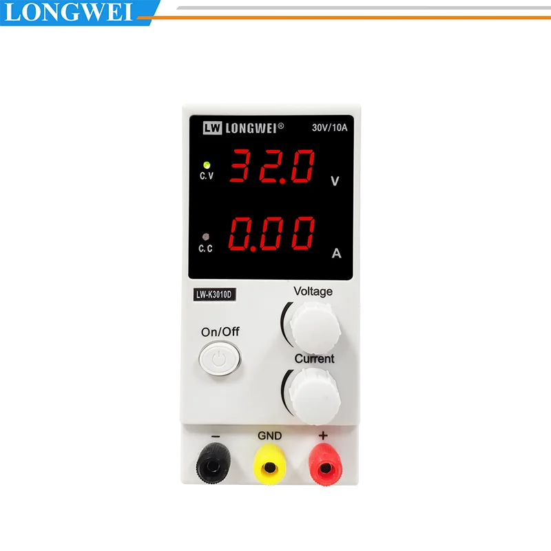 Longwei LW K3010D 3LED 30V10A Регулируемый источник питания постоянного тока лабораторный
