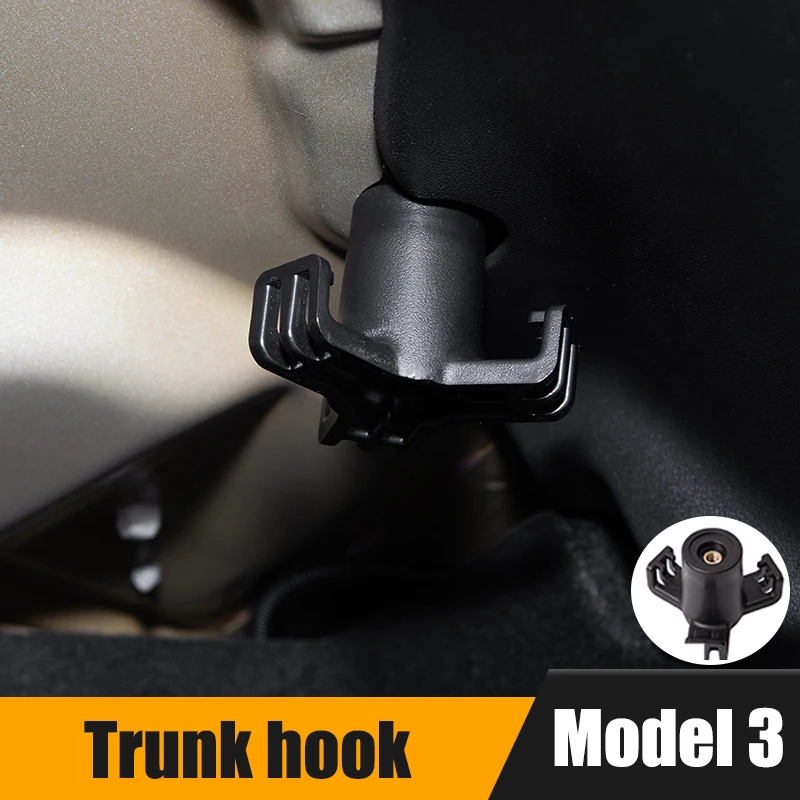 

For Tesla Model 3 2017-2022 Trunk Hook Car Hook Car Pendant Storage Box Modified Car Storage Accessories