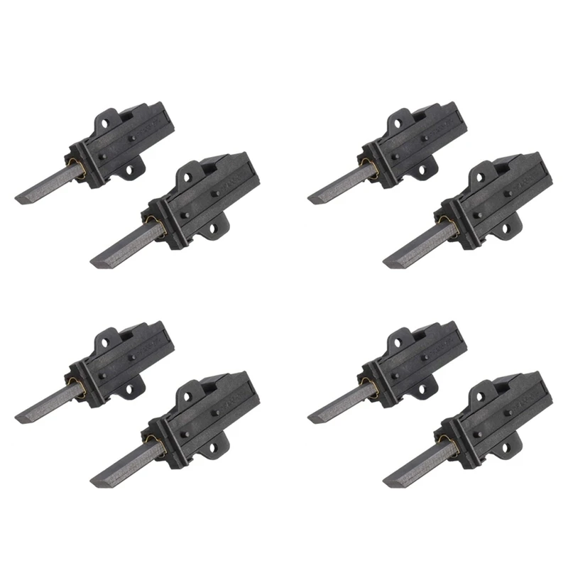 

8X Washing Machine Electric Motor Carbon Brush,Sole Motor Carbon Brushes Sole For Zanussi Electrolux 4006020152 5X13X35