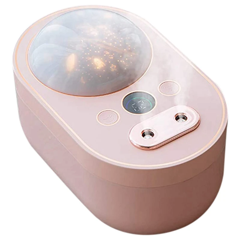 

Mist Output and Night Light Control Cool Mist Humidifier for Bedroom Premium Home Humidifier Dual Nozzle Whisper-Quiet
