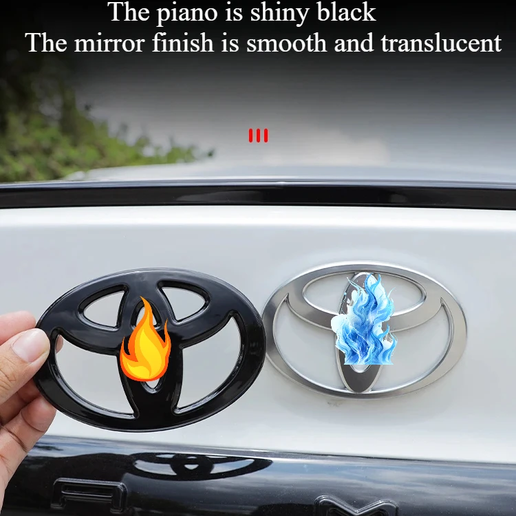 Для автомобиля Camry девятого поколения 2024 глянцевый черный матовый логотип