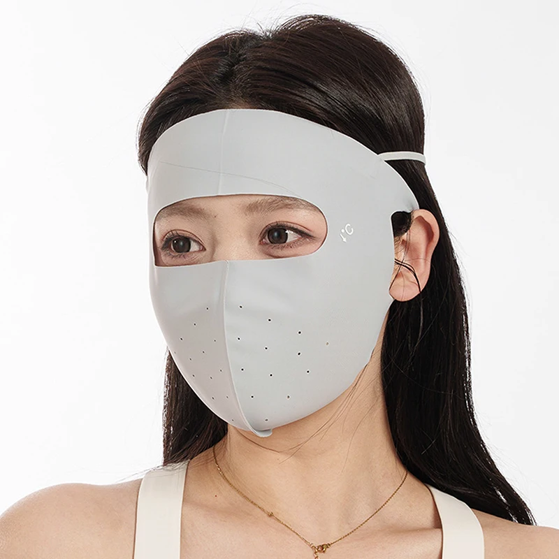 Женский уличный бесследный фонарь с защитой от УФ-лучей Летнее шелковое дышащее