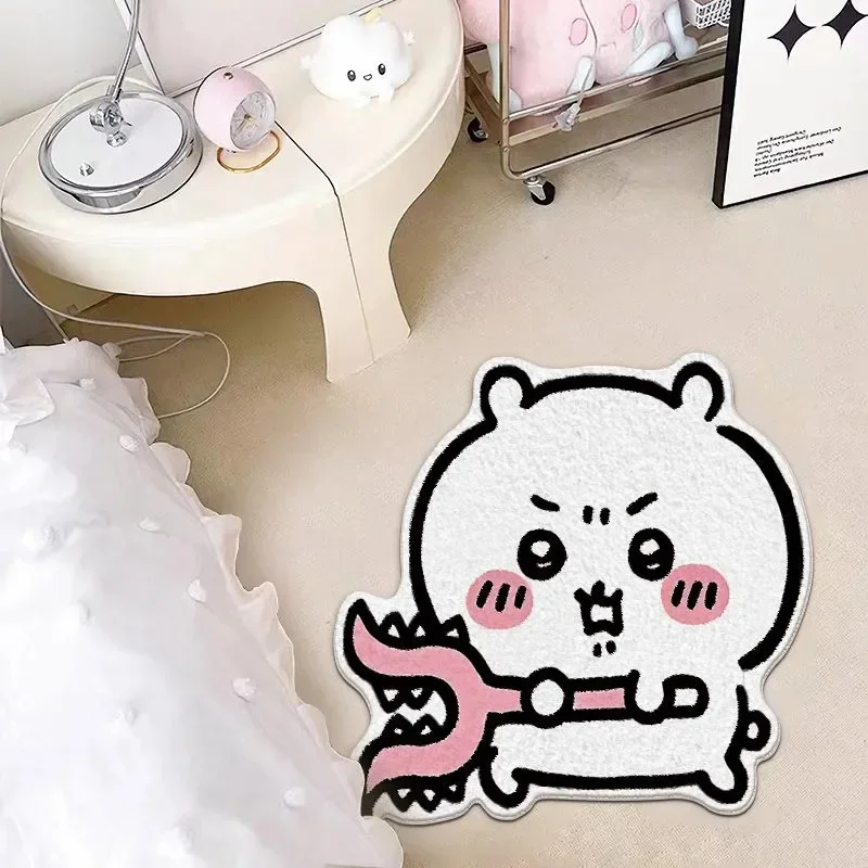 MINISO плюшевый ковер Chiikawa Hachiware Usagi домашний Декор Спальни одеяло напольный коврик