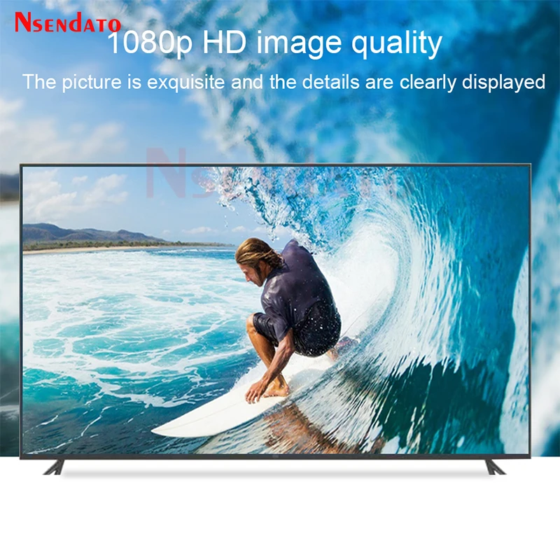 HDMI-совместимый удлинитель коаксиальный 1080P 300M Full HD над коаксиальным видео