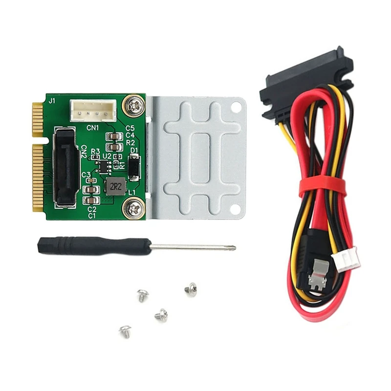 

Плата адаптера MSATA-SATA 2,5 дюйма с 2.0PH SATA к SATA7 + 15 адаптерным кабелем (питание 5 В)