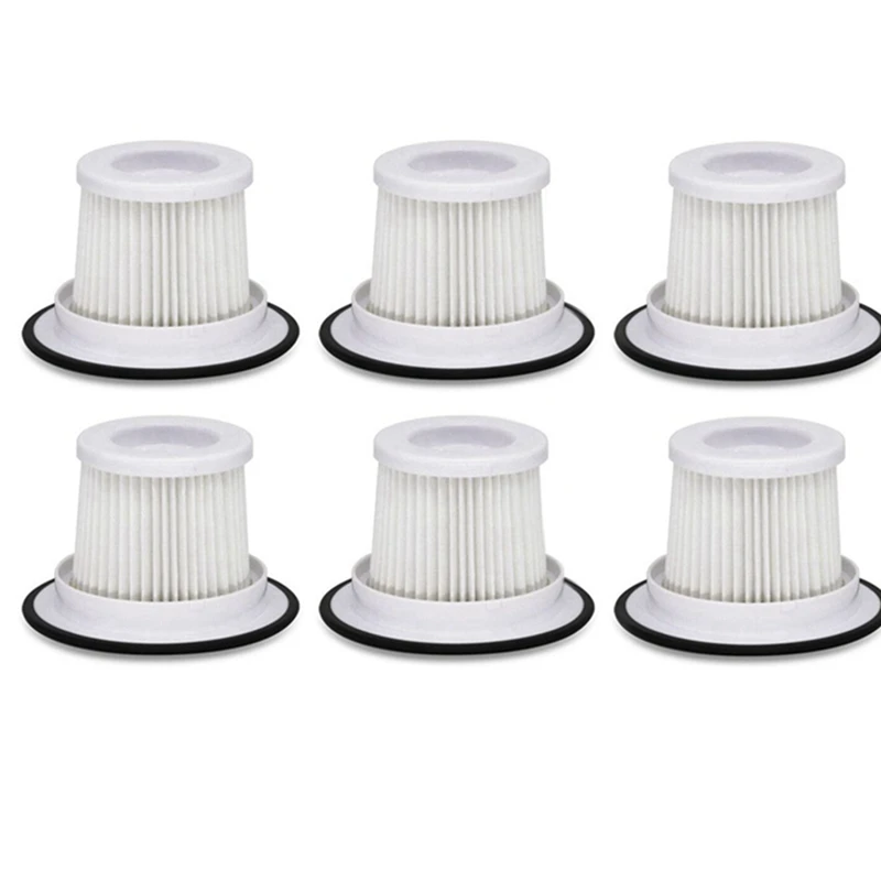 

6PCS for Japanese +/- 0 Plus or Minus Zero Cordless Vacuum Cleaner XJC-C030 Filter Elements Vacuum Cleaner Accessories