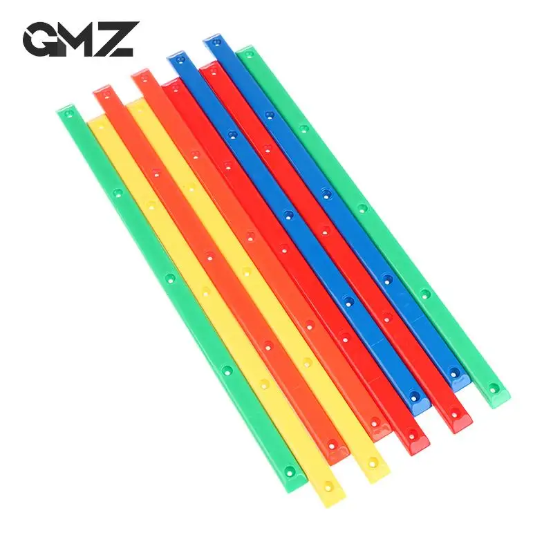 

1Pair Longboard Skateboard Edge Protect Skateboard Anti-Collision Strip With Mounting Screws Plastic Protection Strips