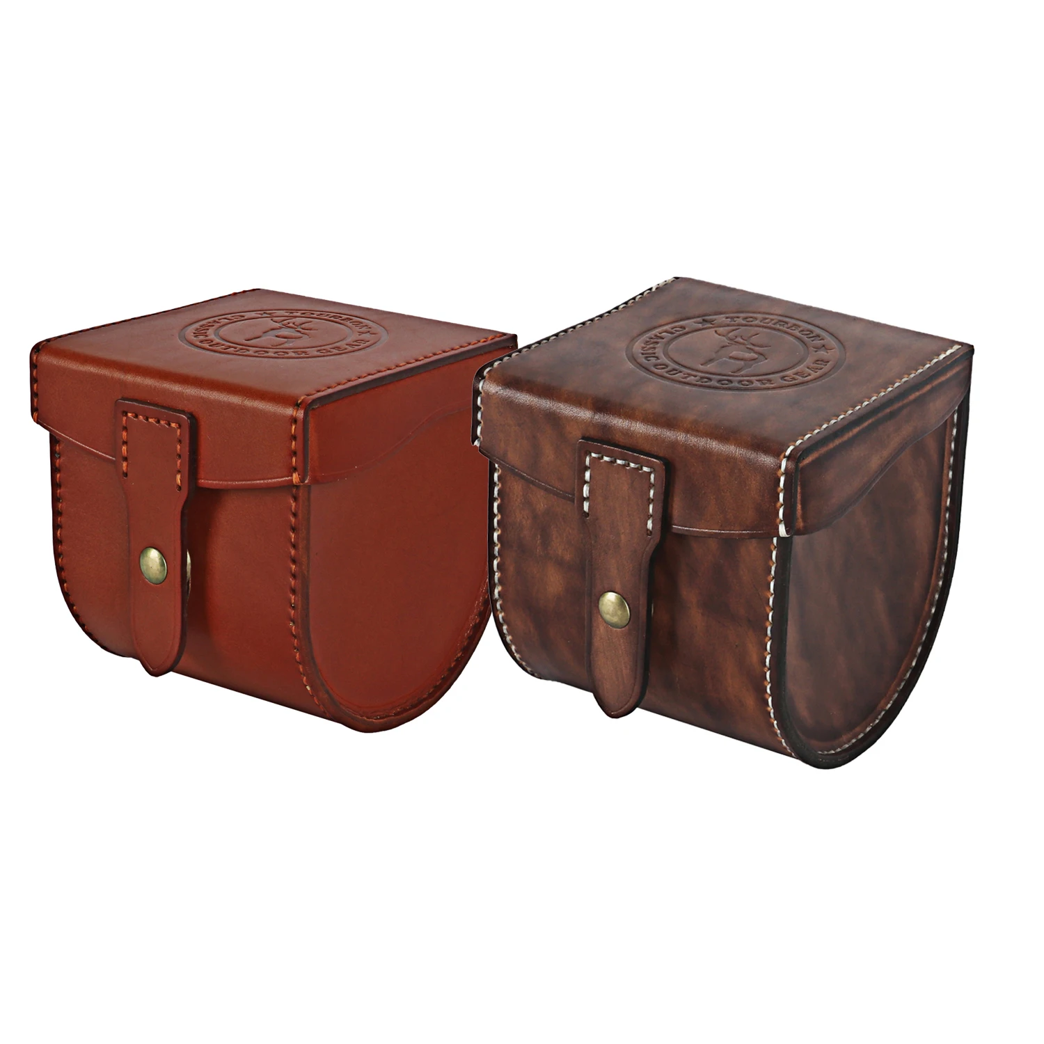 

Tourbon Аксессуары для рыбалки Винтажный чехол из натуральной кожи для рыболовной катушки нахлыстом чехол с толстой флисовой подкладкой чехол...