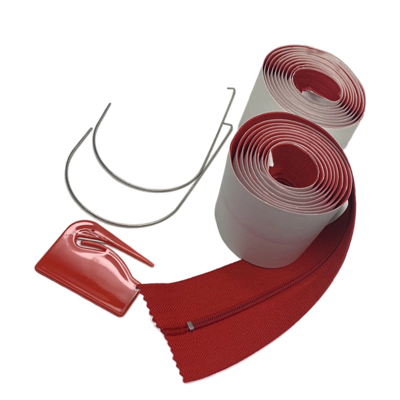 

Dust Barrier Zipper Adhesive Zipper Heavy Duty Adhesive Zippers Adhesive Tape Double-Side Indoor Outdoor Dust Barriers Peel &