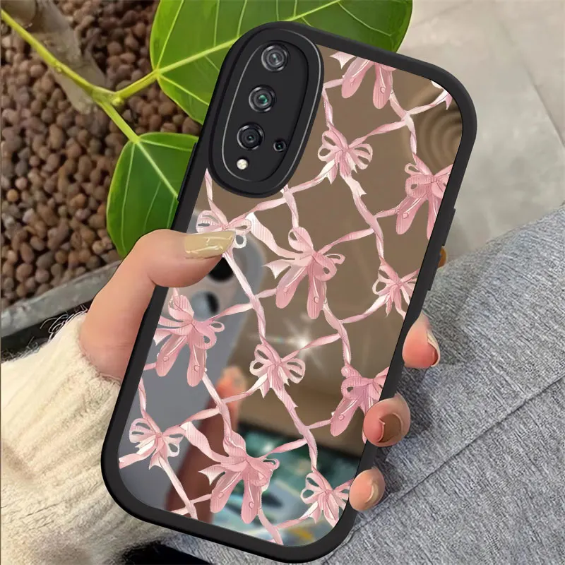 Роскошный зеркальный силиконовый чехол для Huawei Magic 5 Pro Y9 Prime 2019 Honor 20 Nova 7 SE 7i 6 4E 5T