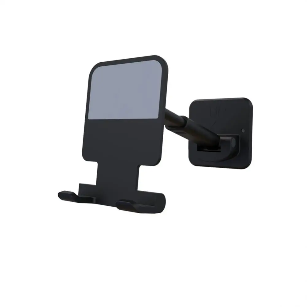 

For Kitchen Washroom Lazy Bracket Adjustable Wall Mount Smartphone Mount Small And Portable Wall Phone Holder No Drilling Small