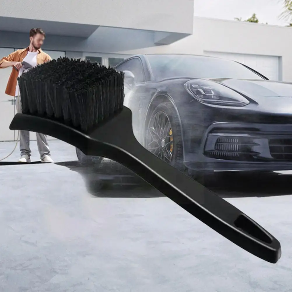 

Car Wheel Brush Tire Cleaner Tire Rim Brush Cleaning Detailing Tool Mat Auto Car Washing Accessories Tire Kit Tool Cleaning Z7C6