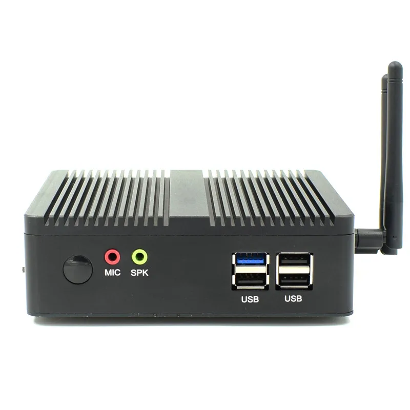 

Fanless Mini Pc Ce-leron J1900 Win IOT VGA and HDMI support wake on lan dual ethernet thin client mini industrial computer