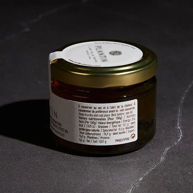 

French Perigord Truffle Summer Black Truffle locust honey 90g