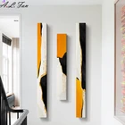 Современный абстрактный мраморный холст художественные картины Печать Золотая фольга картины для гостиной скандинавский простой и персонализированный рисунок