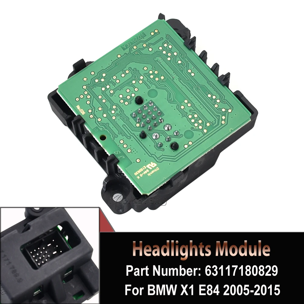 

Adaptive AHL Headlight Car Xenon Headlight Control Module Unit 63117180829 71717899 For BMW X1 1 Series E84 E82 Car Accessories