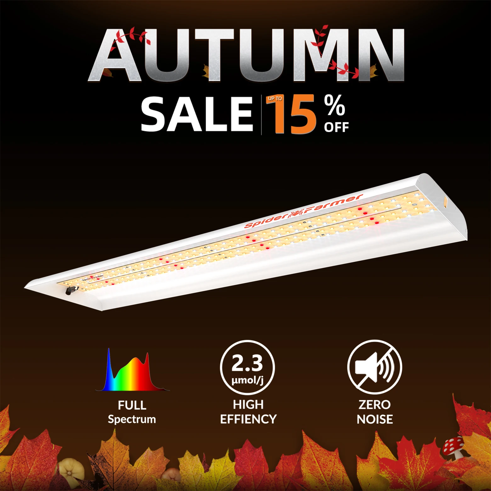 Spider фермер SF300 33 Вт искусственная лента солнцезащитная полный спектр для рассады