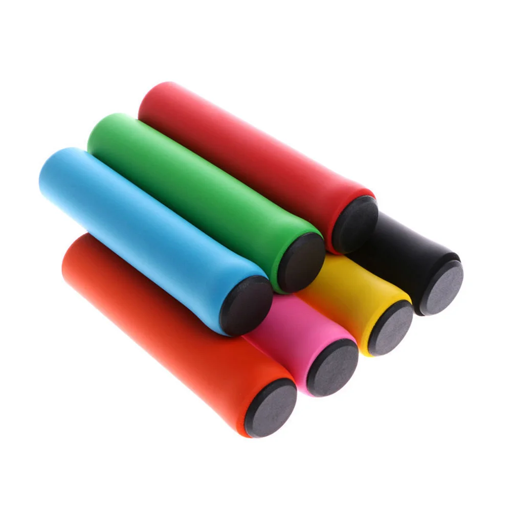 

MTB Soft Foam Silicone Sponge Handle Bar Grips Handlebar Cover Bike Bicycle With Case 130MMx22.2MM 5MM Thickness Non-slip