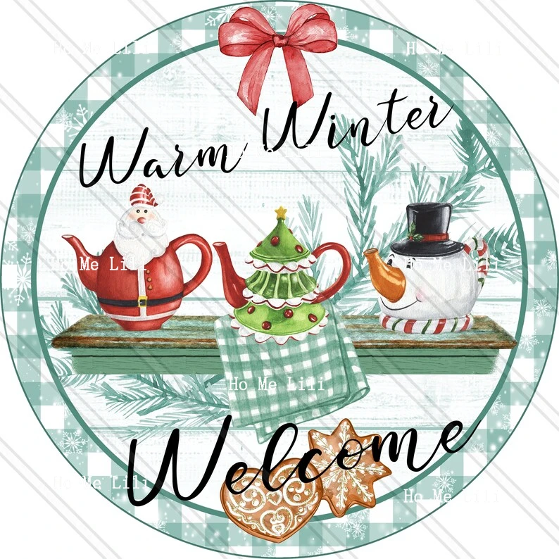 Леденцы праздник гном Рождество Зима Роза снеговик старый круглый металлический