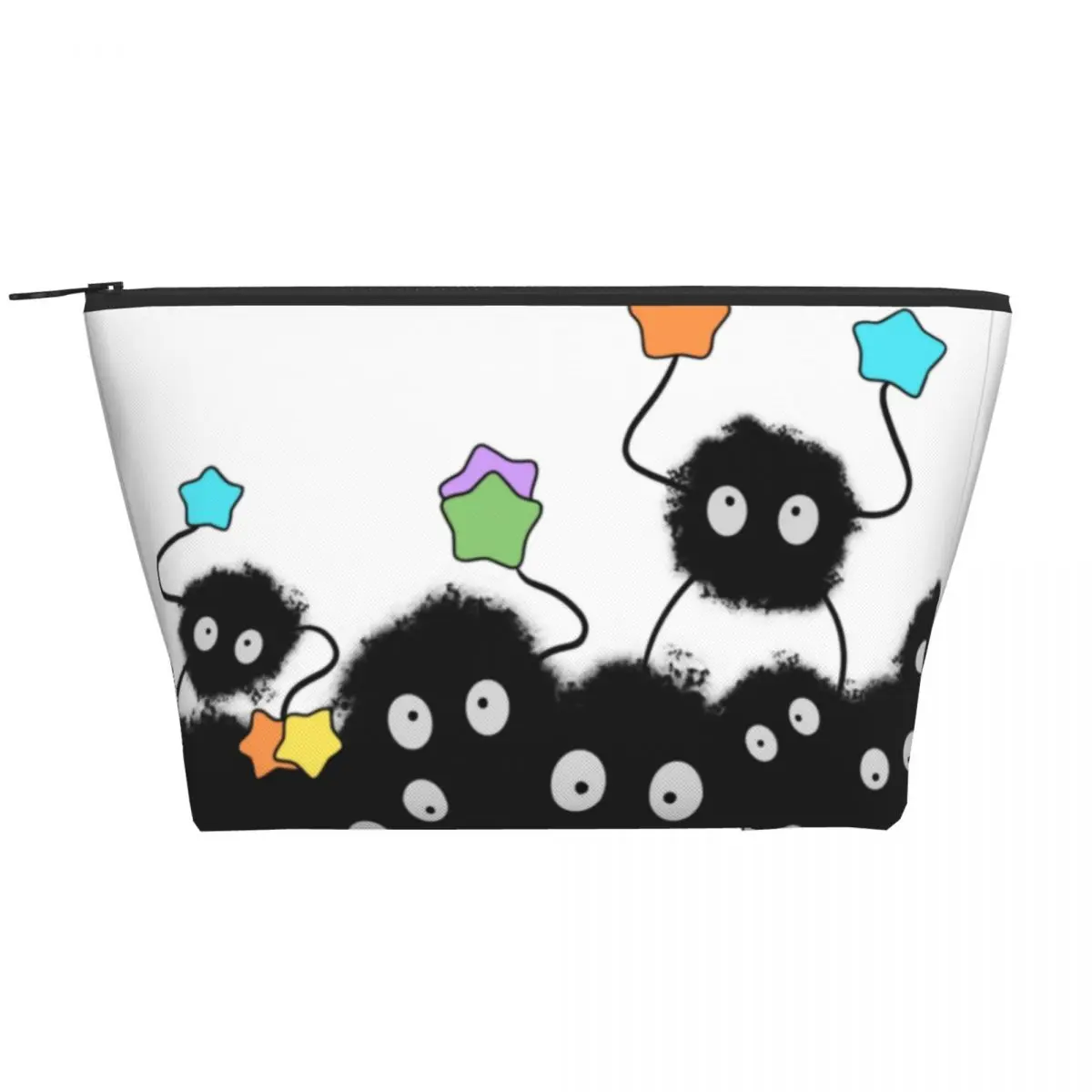 

Soot Sprites Stars Cosmetic Bag Women Big Capacity Studio Ghibli My Neighbor Totoro Makeup Case Beauty Storage Toiletry Bags