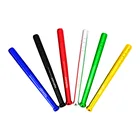 Новый мини-Бонг 90 мм, цветная металлическая трубка, портативная бейсбольная форма, узор, твердая трубка, курительные аксессуары