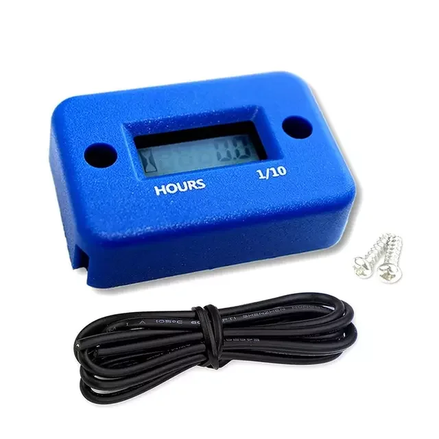 

Hour Meter With Battery Timer Cafe Racer Digital Counter Moto Jet Ski Timer Accumulator Digital Working Gauge Tools