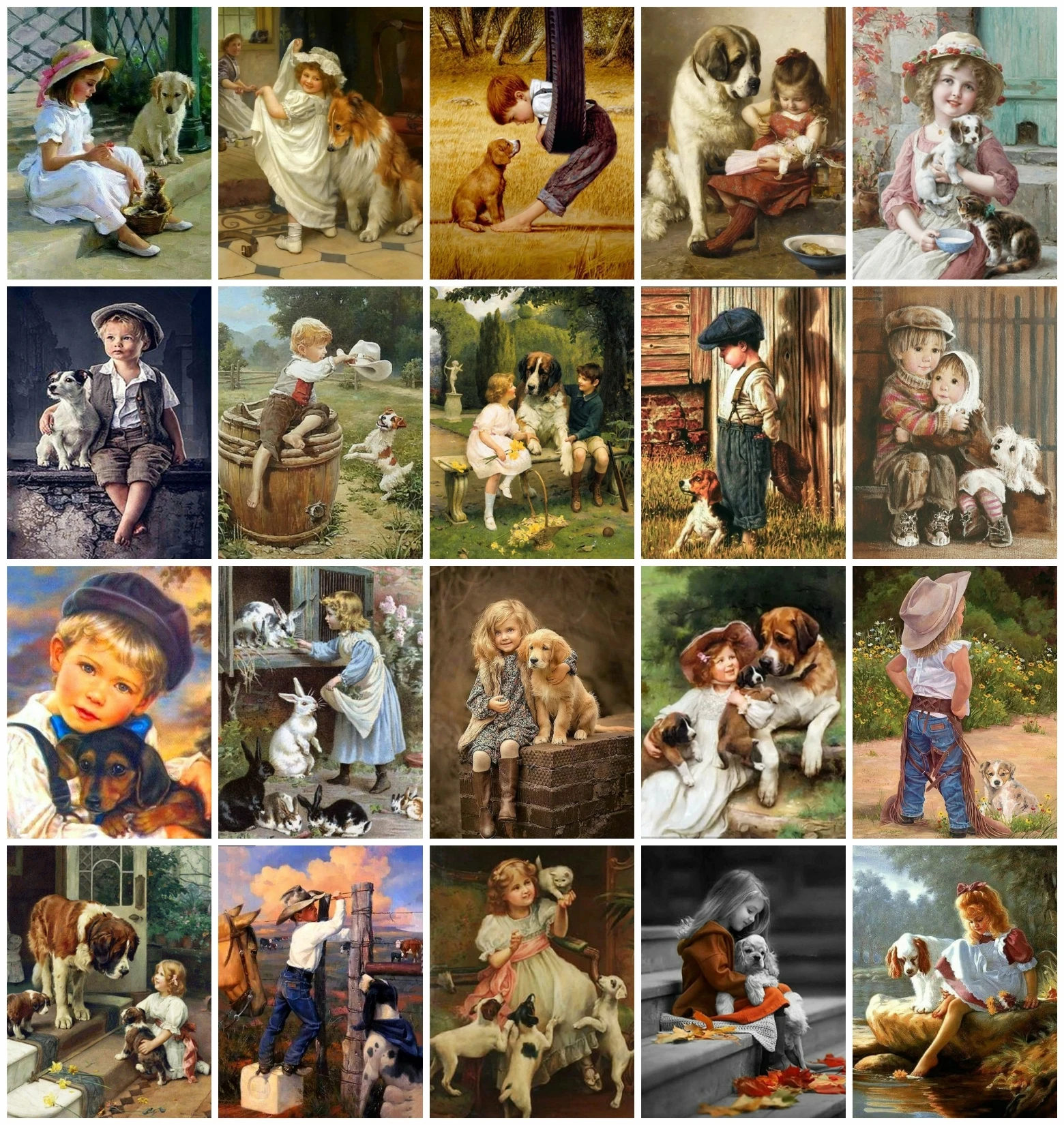 Картина маслом по номерам на холсте для мальчиков и девочек | Дом сад