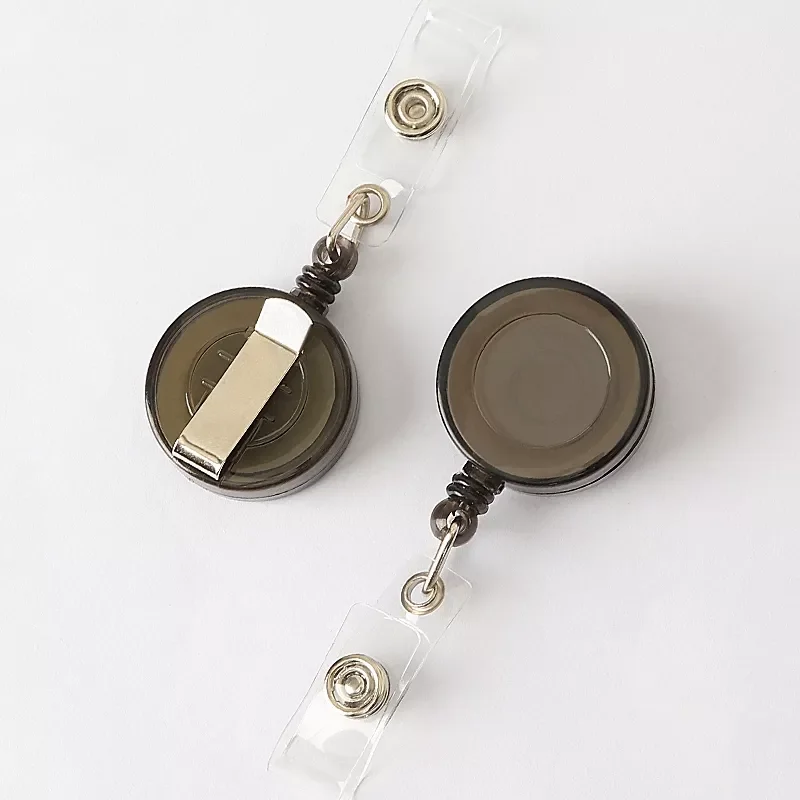 

1PC Retractable Badge Reel Staff Nurse Work Pass Card Clip ID Name Badges Holder Reels Certificate Card Clip Accessories Reel