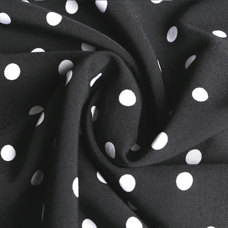 Men Clothing 2022 Polka Dot Print Shirt New Men's Fashion Street All-match Long-sleeved Lapel Men's Shirt