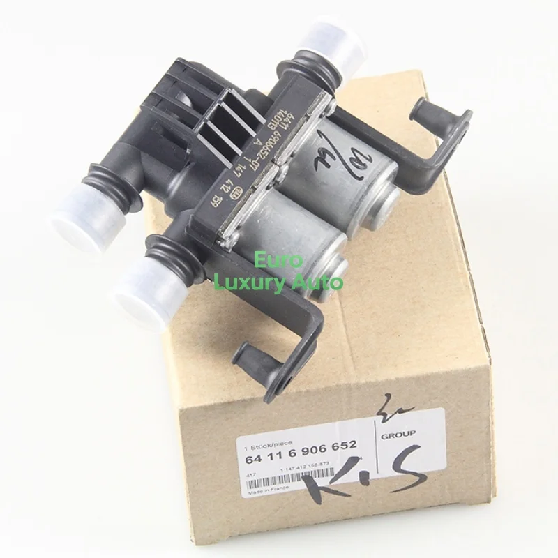 Фото OEM 64116906652 Клапан управления нагревателем, клапан теплой воды для BMW N52 N62 Двигатель 5, 6 7 серии E60 E61 E63 E64 E65 E66 E67 №2