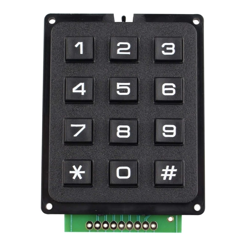 

3x4 Matrixes Array 12 Keys Button Keypad Keyboard Modules for Electric DIY