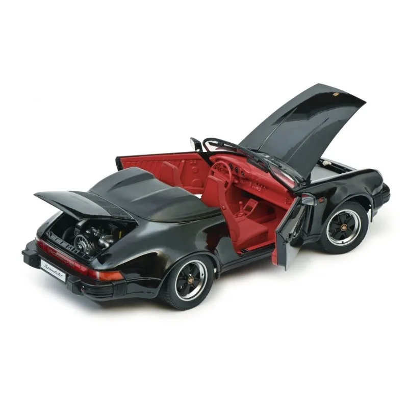 Фото Модель автомобиля Schuco Porsche 911 Speedster 1989 года, масштаб 1:12, из литого металла, кабриолет №4