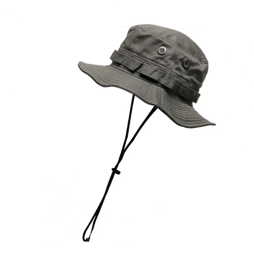 

Minimalist Folding Travel Sun Drawstring Hat Fishing Sun Hat Wear Resistant Windproof