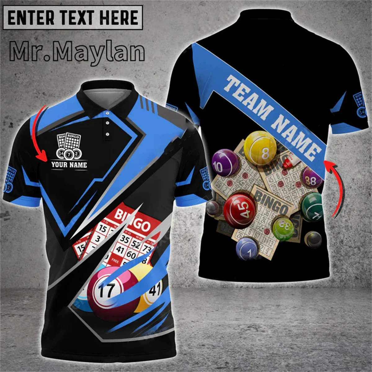 Индивидуализированная Высококачественная брызговая многоцветная рубашка-поло