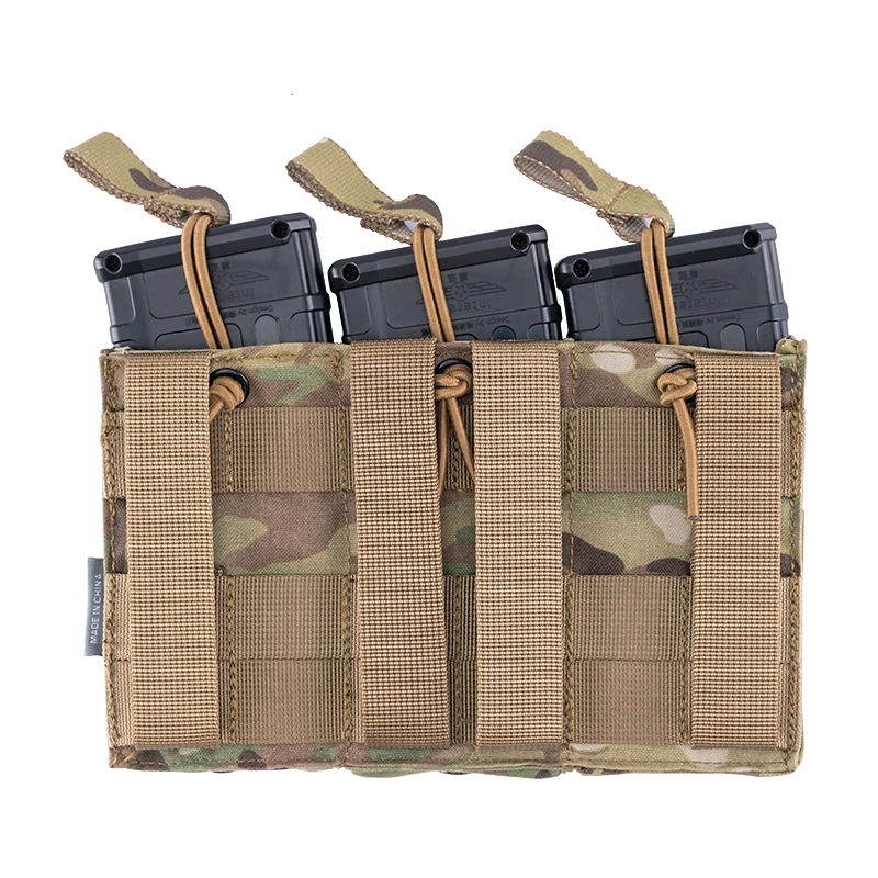 IDOGEAR Тактический 5 56. 223 Журнал Сумка MOLLE с тройным открытым верхом тактическая