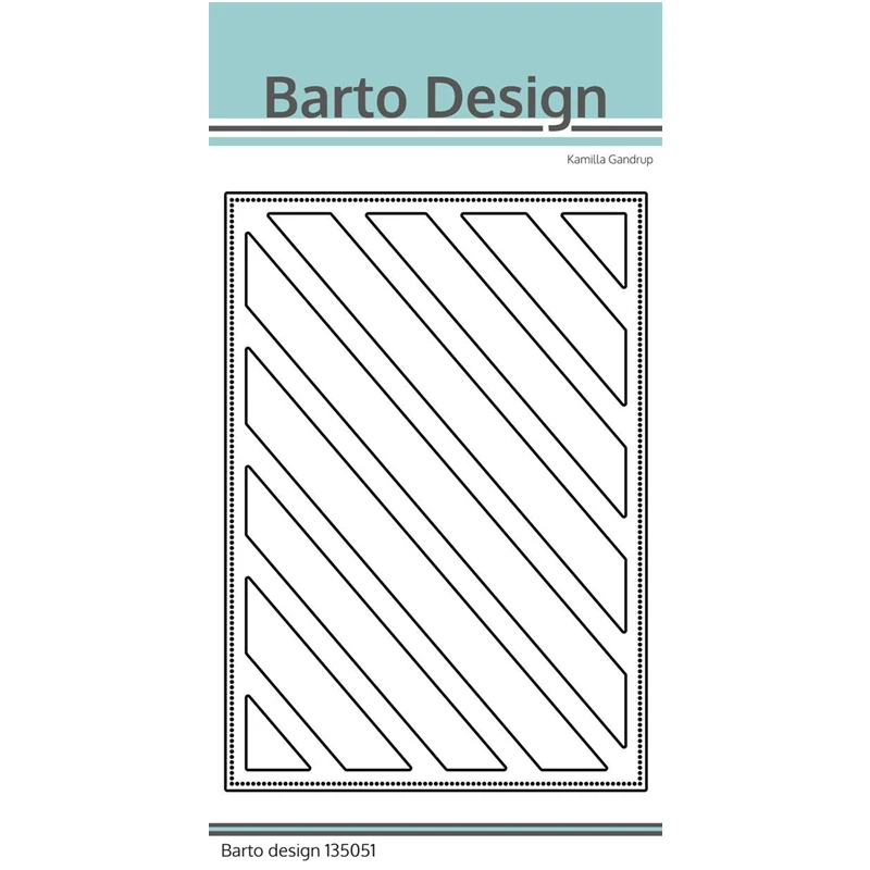Новинка 2023 г. новейшие металлические режущие штампы в полоску для скрапбукинга
